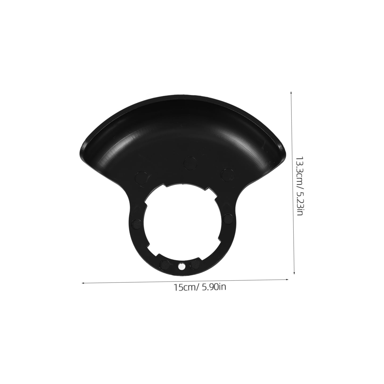 BESPORTBLE Universal Mower Grass Deflector 2 Pcs Replacement Assembly for Cordless Mowers Protects Garden Equipment from Wear Tear