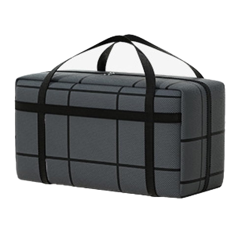 CTRLZS Large-Capacity Clothes Quilt Storage Bag Moving Storage Bag Portable Hand-Held Dustproof Luggage Bag 90L