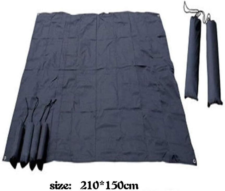 Waterproof Camping Mat Foldable Sleeping Picnic Beach Mattress Outdoor Pad, Black