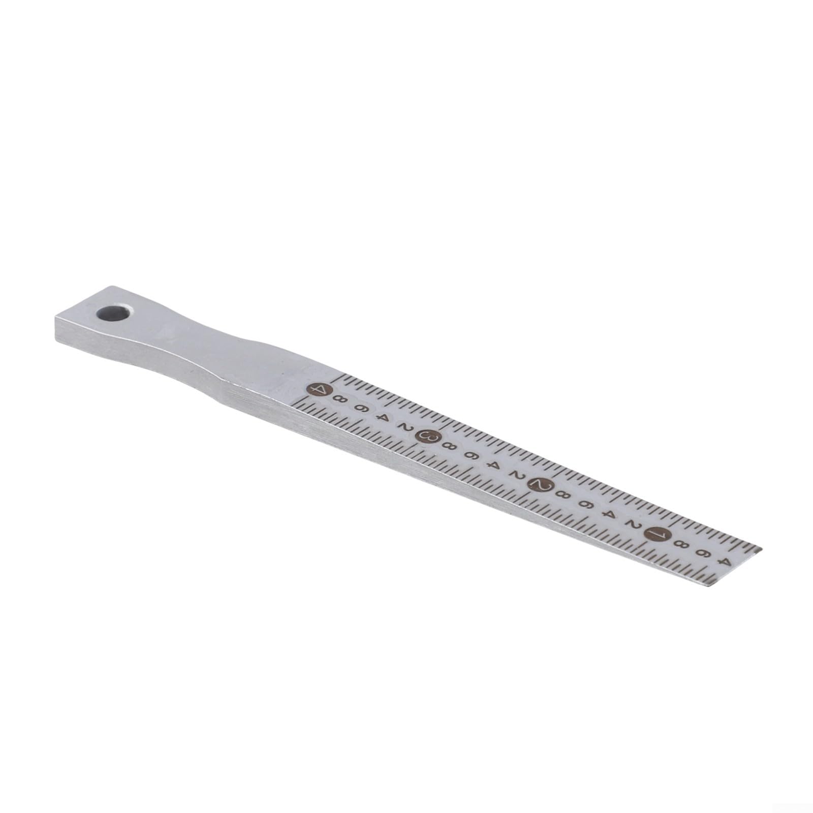 Jauge d'épaisseur de cale de soudure avec acier au carbone et placage chromé pour une mesure précise des espaces et des trous dans la construction et l'utilisation automobile (0,2-4 mm)