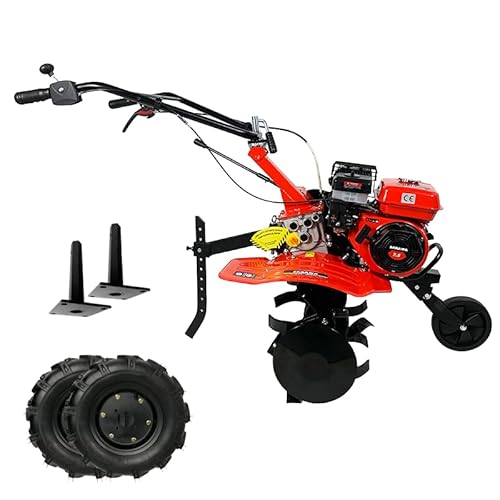 SAKAWA Motoazada 7,5 CV + Ruedas 500x10 + Mangones Largos