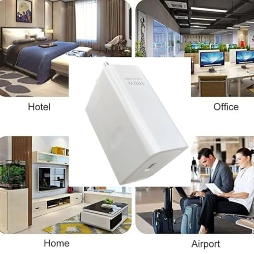 Image of Original 100W SuperVOOC Fast Charger & USB-C Cable Compatible with One Plus 12, 12R Quick & Safe Power Adapter Set