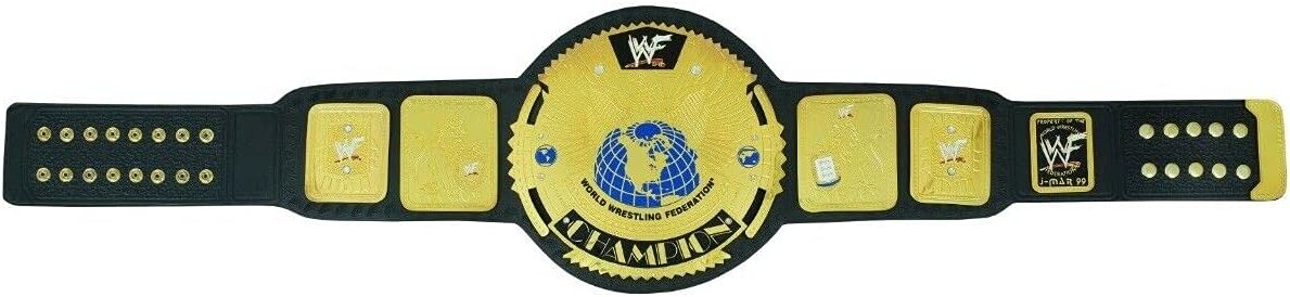 Maxan Replica Big Eagle Wrestling Championship Title Belt Adult Size, Large, Black