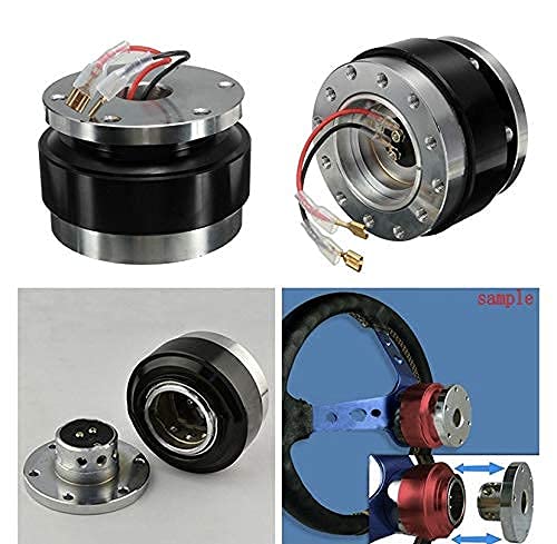 Image of AUTO MT SPARCO Universal Steering Wheel Ball Quick Release Boss Kit Lock Joint JDM Hub