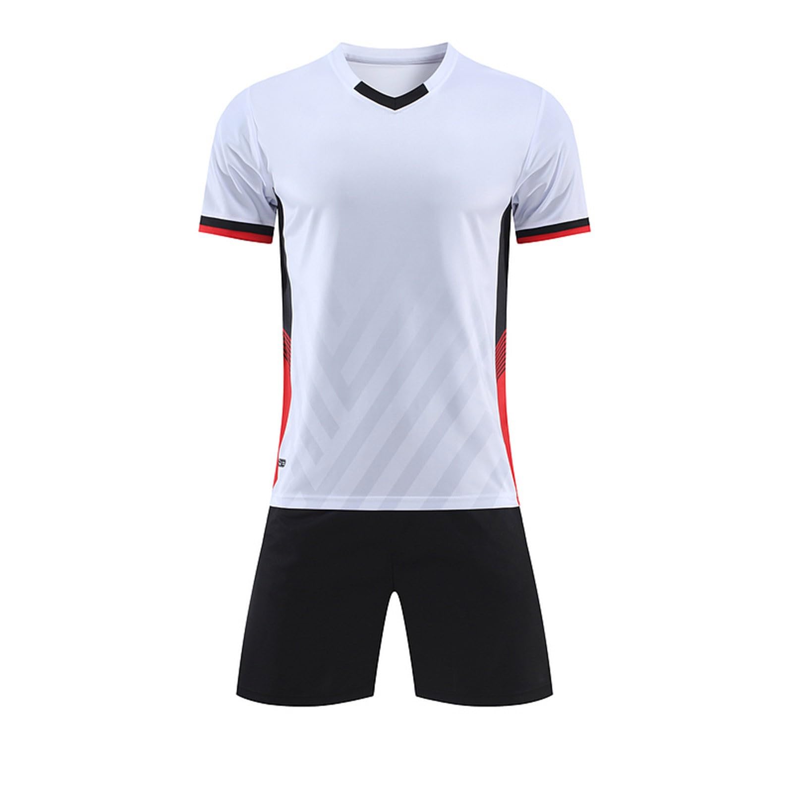 Conjunto de ropa para niños, camisetas atléticas y pantalones cortos, equipo de fútbol juvenil, equipo de fútbol para adolescentes, deportes, escuela, entrenamiento