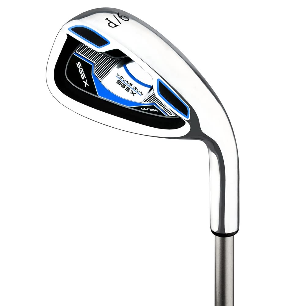 Young Gun SGS X Junior Kids Golf Right Hand 9/PW Irons & Wedges Age: 6-8