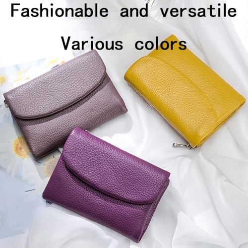 Joyfullygo Wallet,Unisex Pebble Leather Wallet,Relevantk Wallets,Relevantk Pebble Leather Wallets,Waterproof For Women Man (Q)2