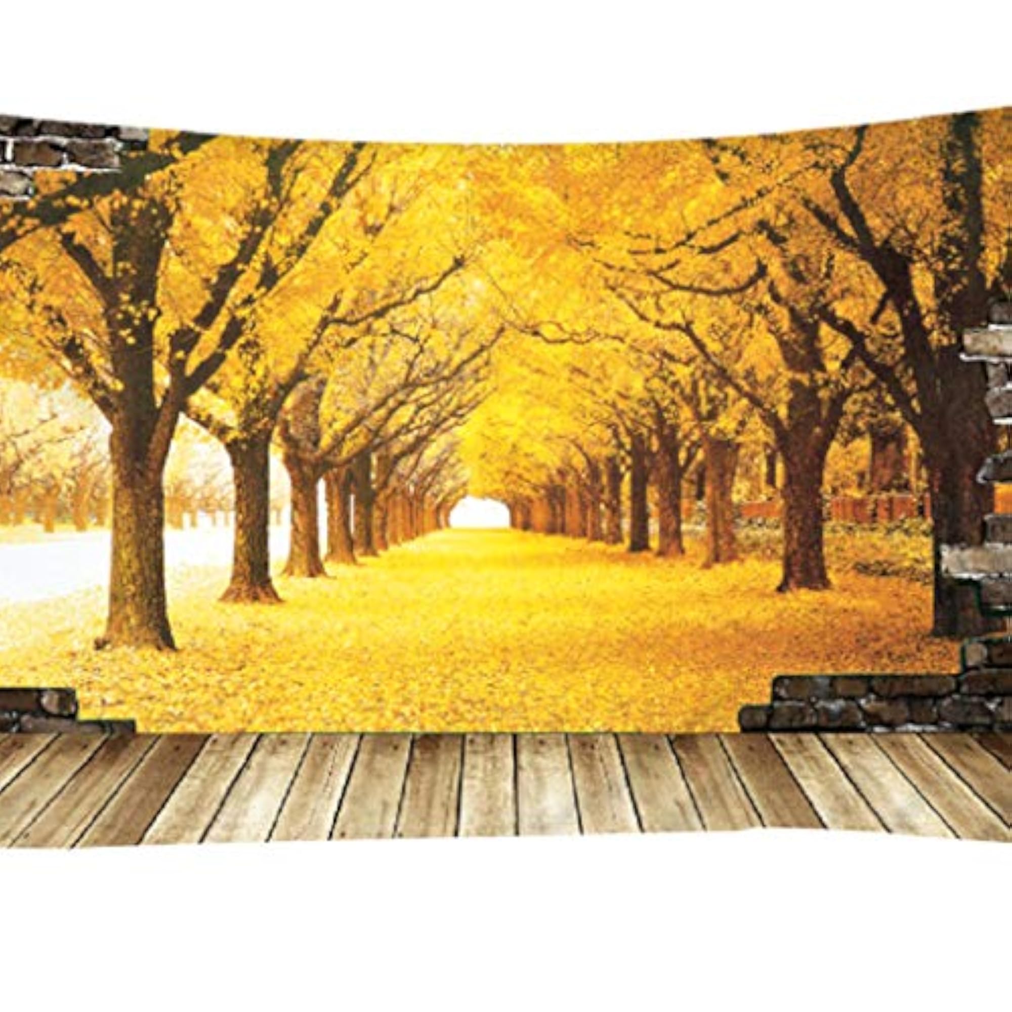 Polyester Tapestry Forest Wall Hanging Room Decor