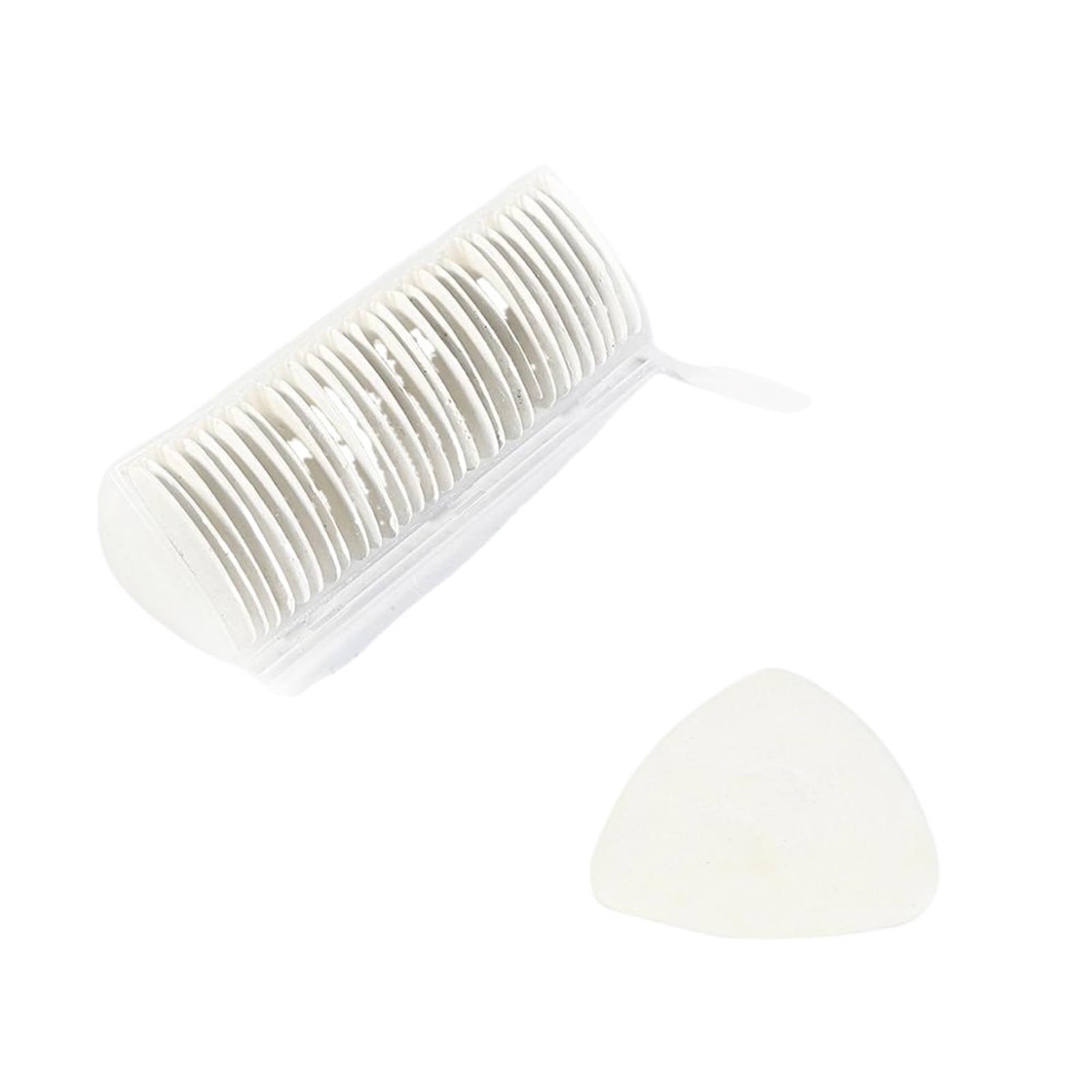 Gesso da sarta Tessuto multicolore Cancellabile Pennarello for tessuto Patchwork Modello di abbigliamento Cassetta degli attrezzi for cucito fai-da-te Set Accessori for cucito per Tessuti(30pcs White)