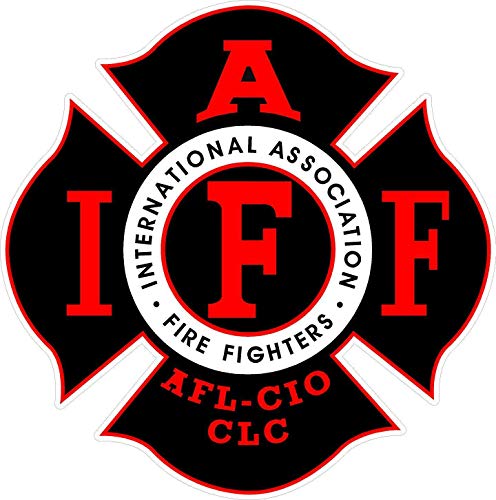 IAFF Firefighter Sticker for Car Vinyl Decal Window Truck Car Bumper Sticker Motorcycle 4