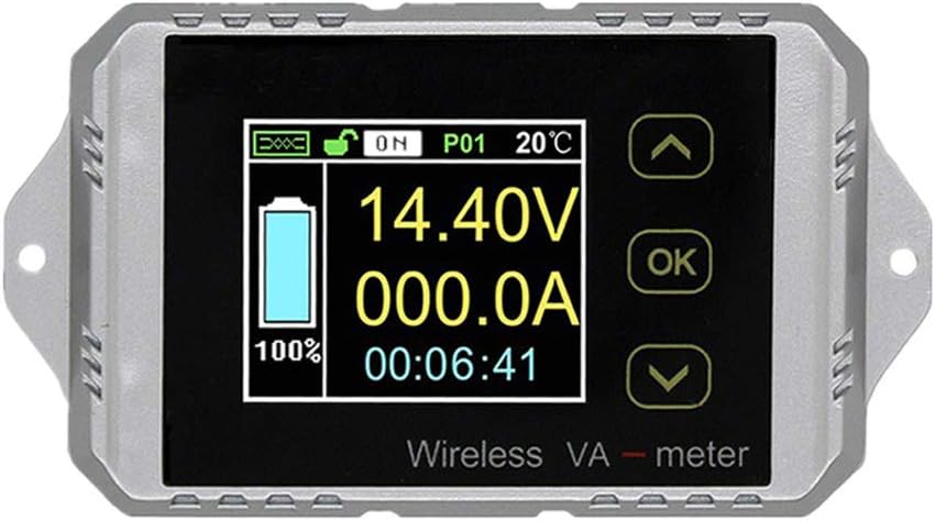 Wireless Digital Multimeter DC Voltage and Current Meter Voltmeter Ammeter Coulomb Counter VAT-1300 0-100V 0-300A