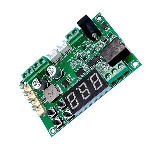 Electronics - Placa controladora de velocidad del ventilador de refrigeración, módulo regulador de temperatura de 12 V/24 V CC para 2/3/4 cables en gabinetes, termostato, control de ventilador, módulo