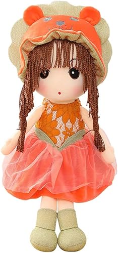 Muñecas de trapo para niñas, muñeca bebé de felpa con ropa, Constellation Princess Girl Muñeca de peluche suave muñeca de trapo de felpa de hada,