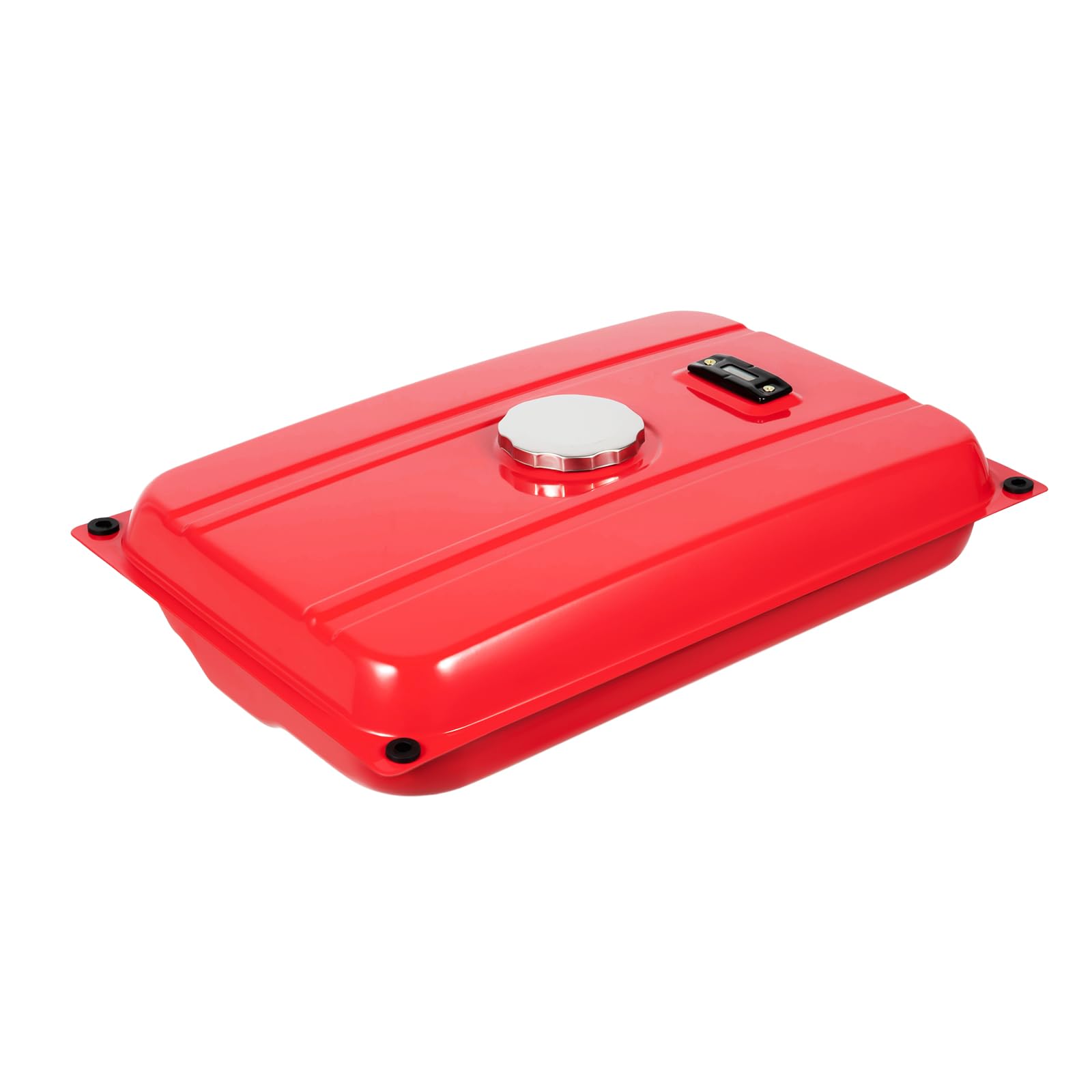 Depósito de motor de 5 galones, Tanque de gasolina rojo grande, Tanque de combustible portátil multifuncional, Adecuado para generadores monocilindros de la serie Honda