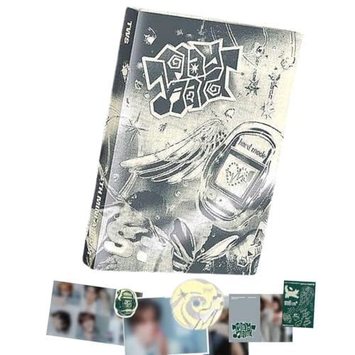 Image of TWS play hard 4th Mini Album [Hard Mode Ver.] Photobook + CD + 2 Photocard + Postcard + Poster + Bookmark (OVERDRIVE)