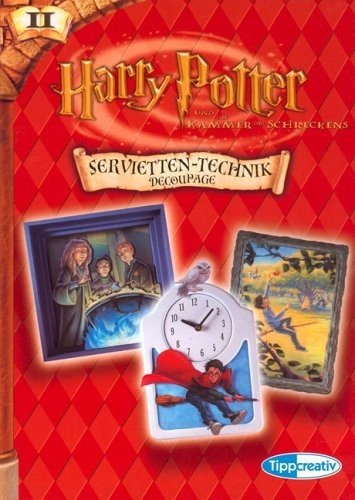 Diverse Harry Potter und Die Kammer des Schreckens, Servietten-Technik-Decoupage [Import Allemand]