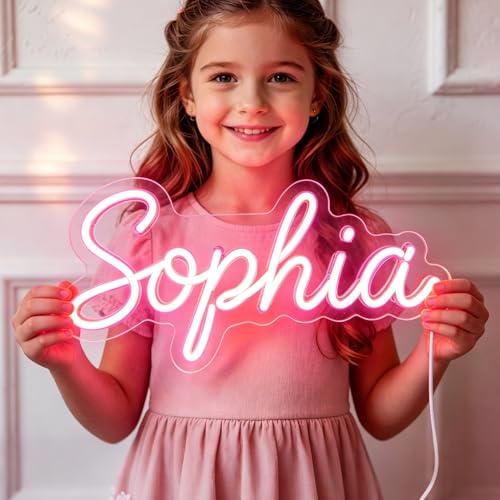 Custom Neon Sign Personalised LED Neon Light for Bedroom Wall Decor Name Logo Wedding Party Bar Home Custom Lamp for Room Decoration