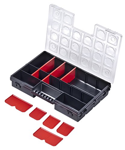 Organizer Sortimentskasten 4-14 Fächer Kleinteilemagazin Schraubenbox Werkzeugkasten Schmuckbox Schmuckkasten… – Bild 4