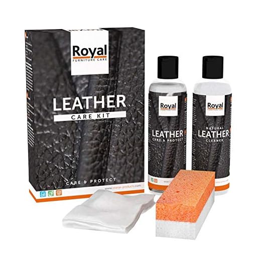 Royal - Lederpflege System Classic Leather Care Kit für alle Glattleder von Oranje