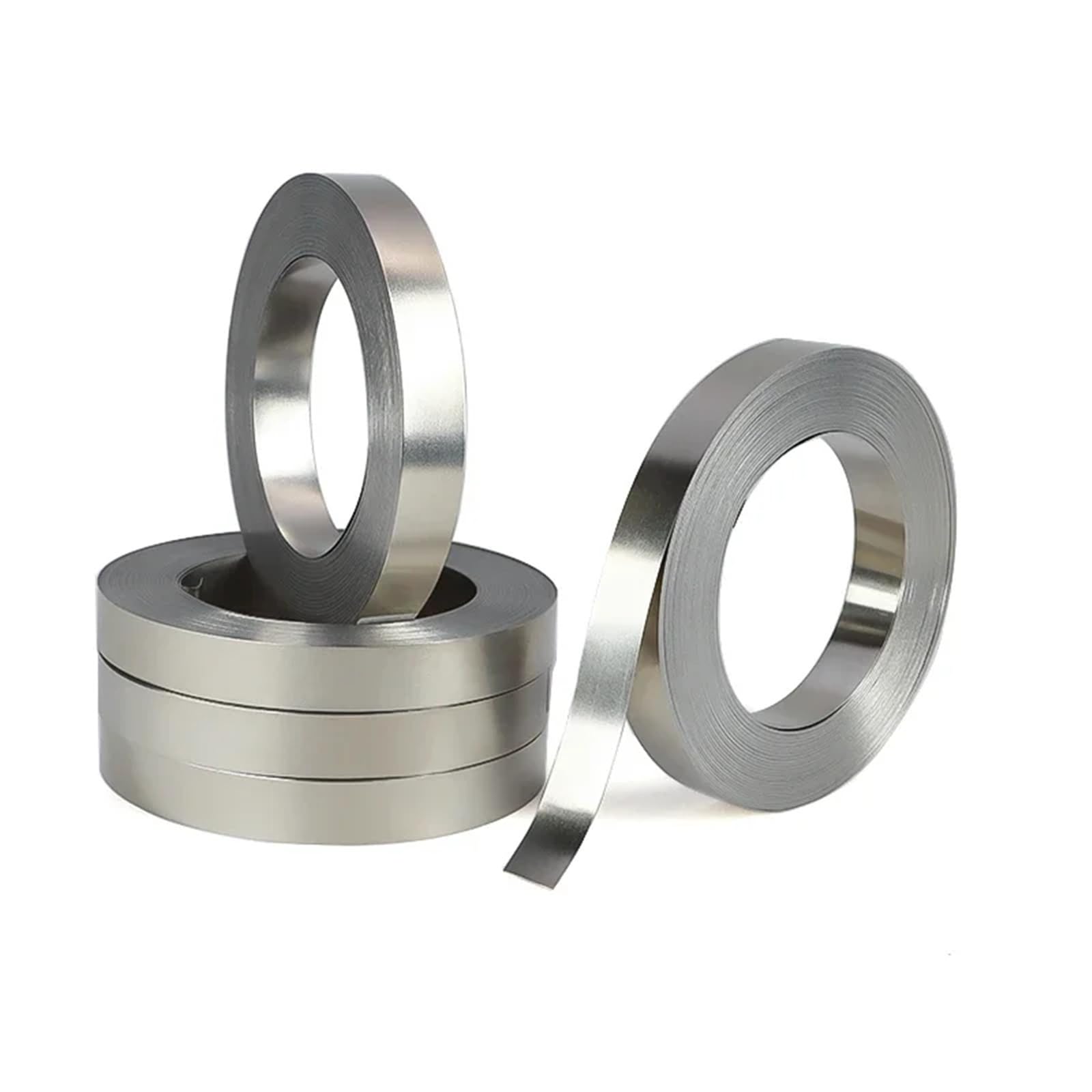 Taśma niklowa o grubości 0,1-0,2 mm, 3-10 szerokości 10 m do zgrzewania punktowego 18650 Li-Ion(0.2 x 10mm x 10m)
