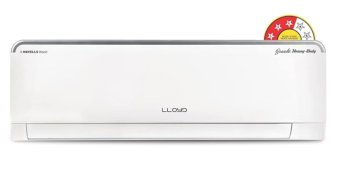 Lloyd 1Ton 3 Star Heavy Duty Split AC (Copper, 2020 Model, LS12B32WCHD, White)