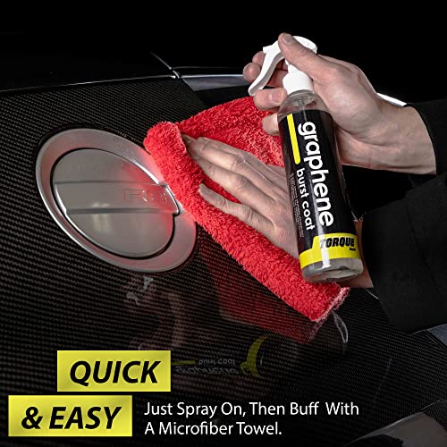 Graphene Burst Coat - Graphene Ceramic Coating Spray - Superior Protection & Showroom Shine - DIY Application in Minutes, Lasts for Over A Year (8 oz) - Thumbnail 3