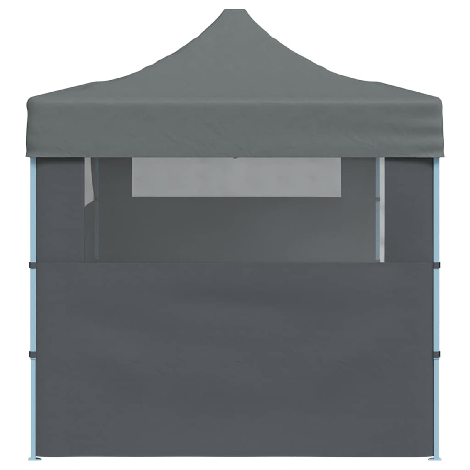 Gecheer Carpa Plegable Gris Antracita 580x291x315 cm, Resistente al Agua y UV, Oxford 600D, Adecuada para Eventos al Aire Libre