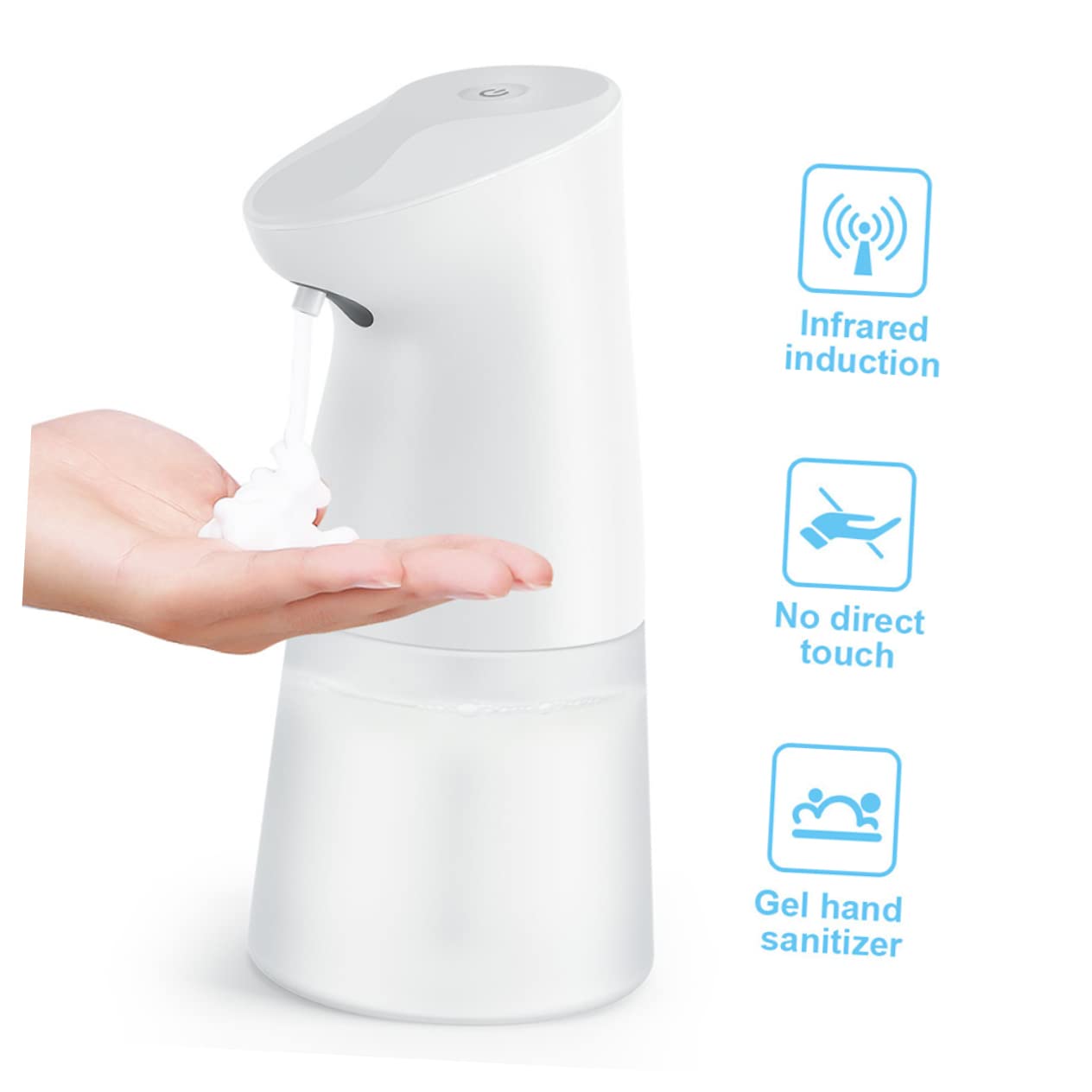 Automatischer Seifenspender mit Sensor Weihnachten Party Weiß ABS PET
