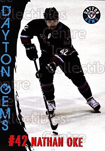 (CI) Nathan Oke Hockey Card 2010-11 Dayton Gems 18 Nathan Oke