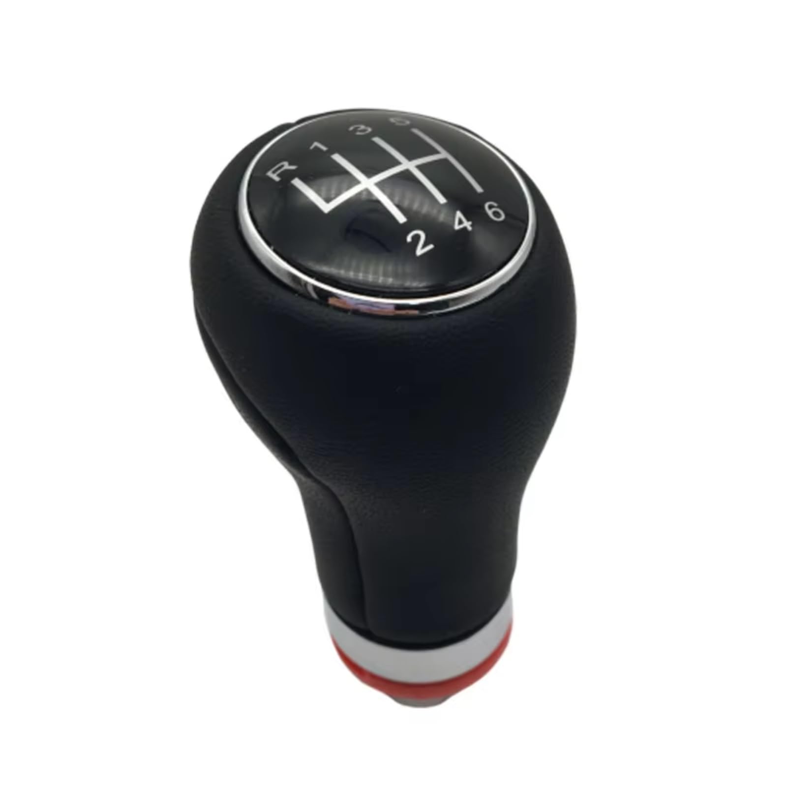 Hillar 6Speed Car Gear Stick Knob For Audi A3 A4 A5 A6 5 Gear 6 Speed 12Mm Car Shift Gear Knob(6Speed)