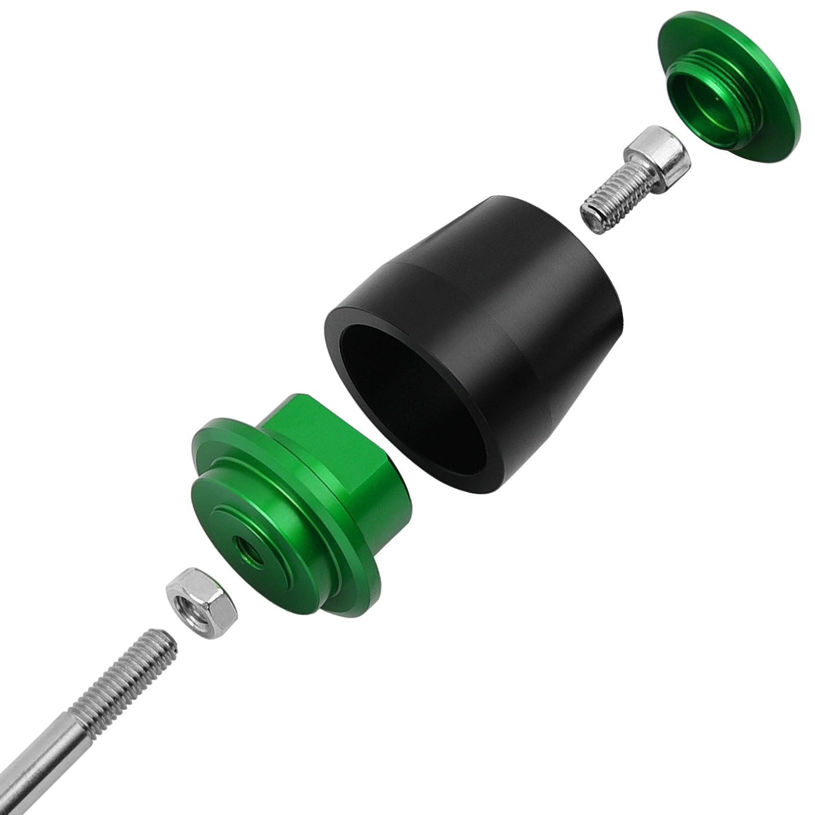 Amazon | TOTHERIDER オートバイフロントアクスルスライダーZX-4R