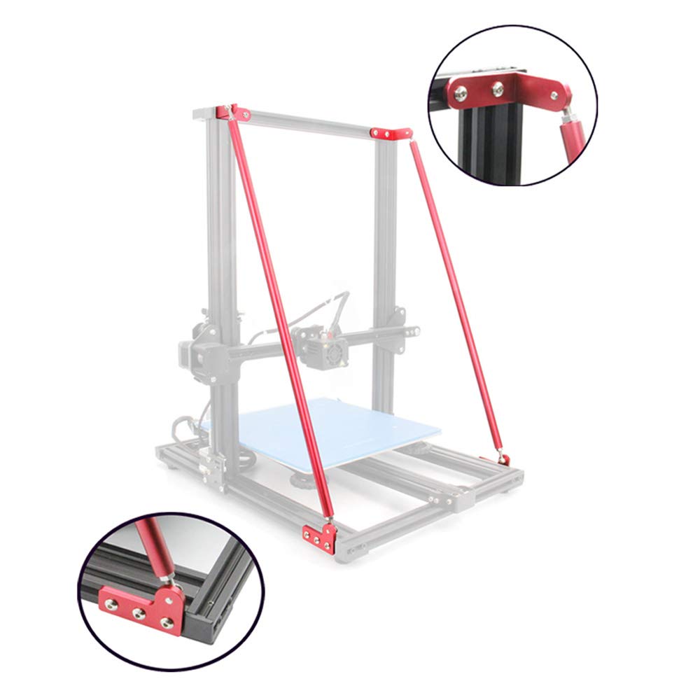 Amazon.co.jp: Zeberoxyz CR-10 3Dプリンター用サポートロッドセット