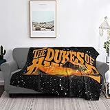 The Action Dukes Comedy of Tv Hazzard Flannel Blanket,Throw Blanket for Couch,Bed and Sofa Soft Blankets for All Season Warm Travel Blanket Fuzzy Blanket 50'X40'