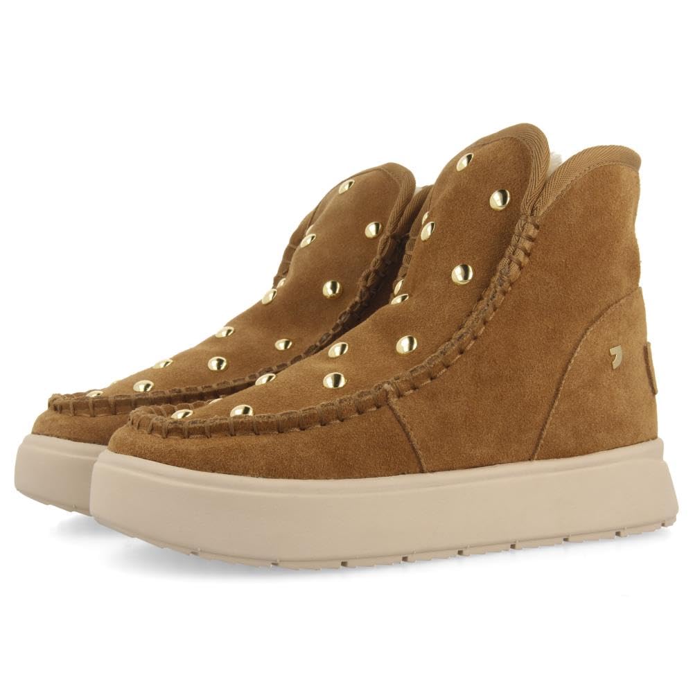 GIOSEPPO AUSTRALIAN Boots Studs Leather SCHODACK, Leather, 8 UK