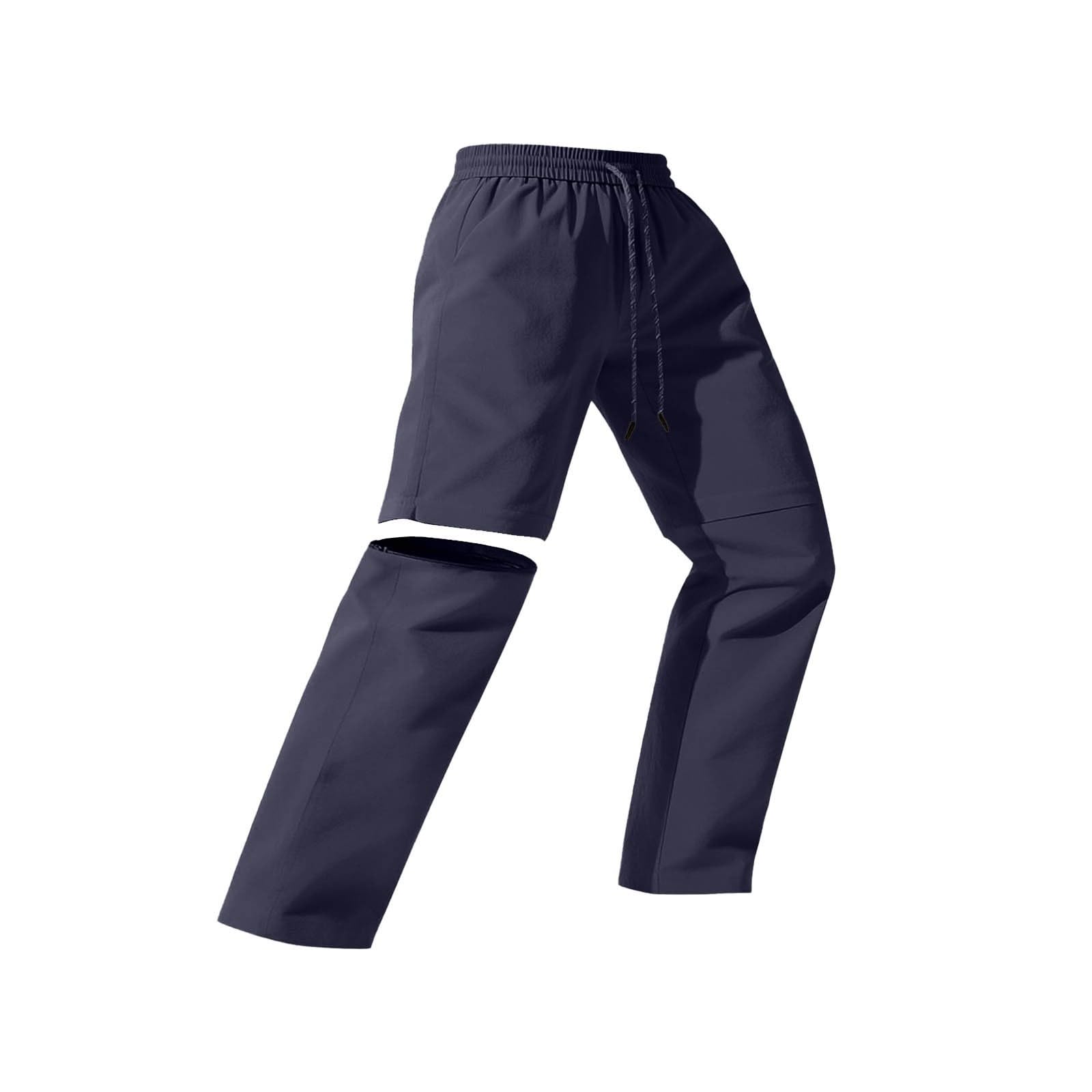 Pantaloni Trekking Ragazza Impermeabile Zip off Convertibile Pantaloncini Primavera Estivi Leggera Traspiranti Pantalone Cargo Alpinismo Escursionismo Calzoni Sport e Outdoor per Bambini 6-14 Anni