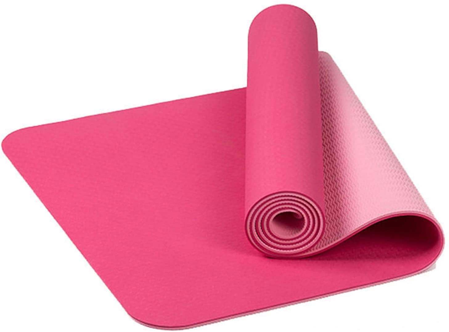 Esterilla yoga TPE rosa XMING almohadilla fitness antideslizante