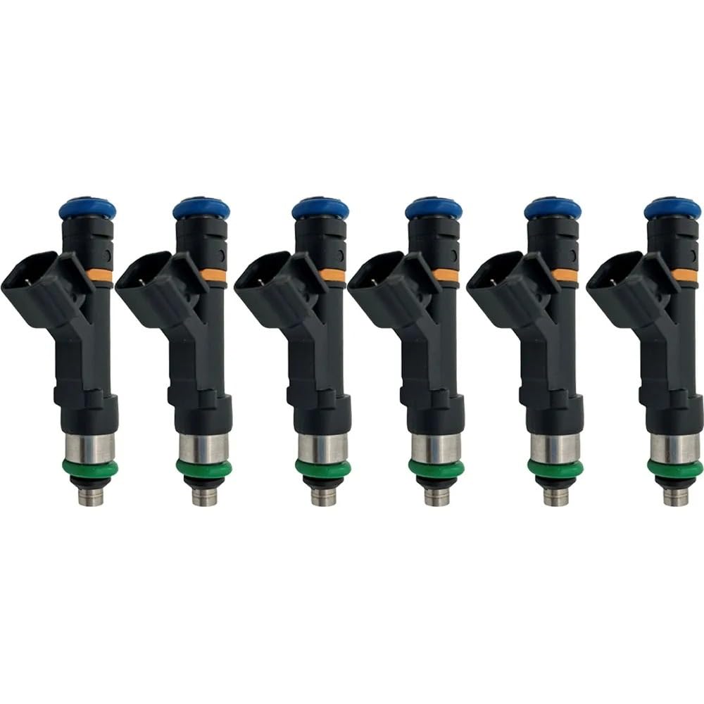 Fghdssa One Color Car Fuel Injector Nozzle For Chrysler For Grand Voyager 3.8 2007 2008 0280158119 04861667Aa 6Pcs Fuel Injectors Accessories