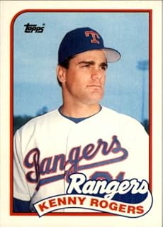 1989 Topps Traded Baseball Rookie Card #104T Kenny Rogers