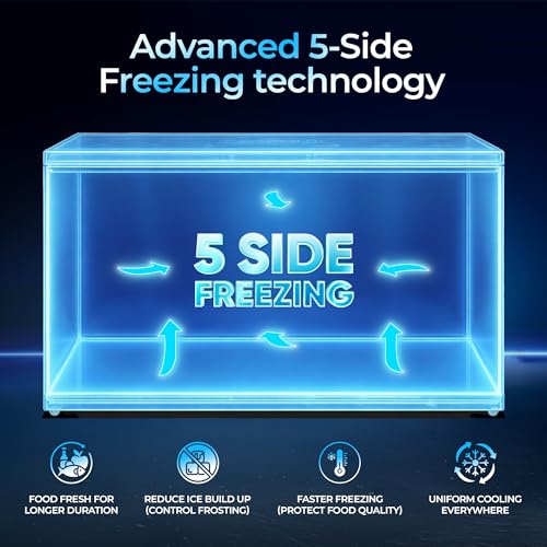 Image of Haier HFC-788DPW4, 4 Star (2026 Star Rating) Double Door Convertible Deep Freezer, 5 Side Freezing, Dual Condenser, Inside Metal Liner with 70mm Puff Thickness (White 734L)