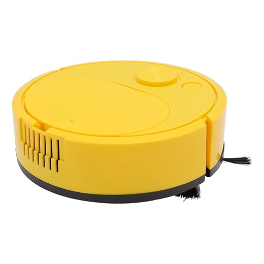 Mini Smart Robot Vacuum (Yellow Toy)