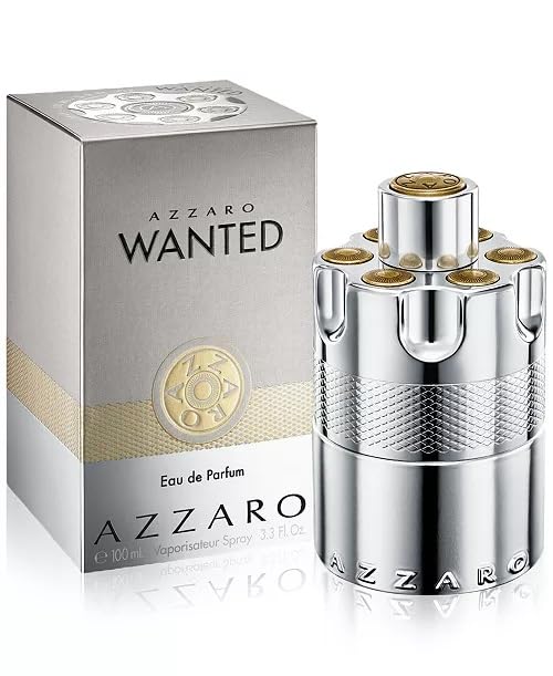 A͏z͏z͏a͏r͏o͏ Wanted Cologne for Men Eau De Parfum Spray 3.