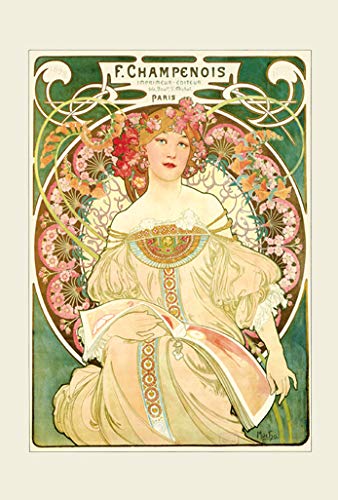 アルフォンス・ミュシャ「夢想」 mucha-reverie-1897-framed.jpg?