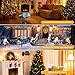 4-Large Pattern Halloween Christmas Projector Lights Outdoor, 29 Effects Holiday Projector Light Outdoor 2 in 1 with Remote, Christmas Decorations Lighting for Outside Home Party House Decor