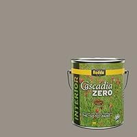 Vista 15 de Rodda Paint CASCADIA ZERO - Pintura e imprimación semibrillante para interiores en uno, cuarto de galón, color ciruela perfecta