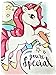 Precious Kids Unicorn with Pink Stars Cozy Fleece Throw Blanket 40