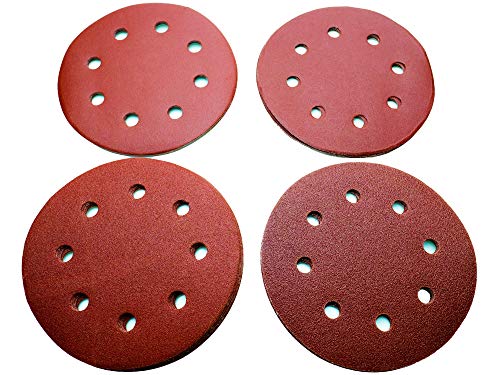 20 stuks 8 gaten 150 mm schuurschijven HurthAG schuurpapier voor excenterschuurmachine Random Orbit-slijpmachine… - Afbeelding 3