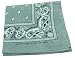 Paisley Cotton Bandana Grey