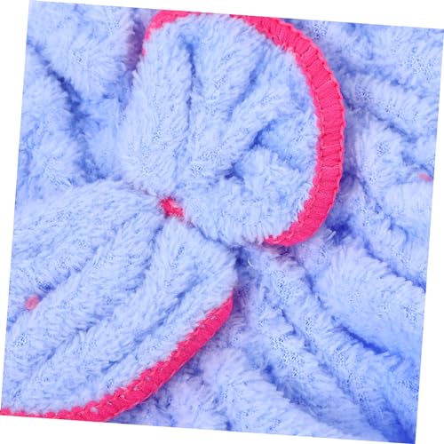 Beaupretty 3 Pçs Toalha De Secagem Rápida Para Cabelo Microfibra Toalha De Cabelo Envoltório Chapéu