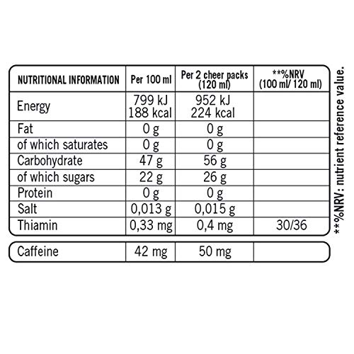 Enervit Sport Competition Vloeibare Gel met Cafeïne, Citrus, 18 x 60ml - Image 4