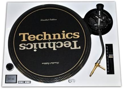 Technics White Face Plate for Technics SL-1200 / SL-1210 MK2 Turntables